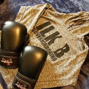 iLoveKickboxing hoodie & Gloves bundle